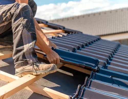 Travaux de couverture :